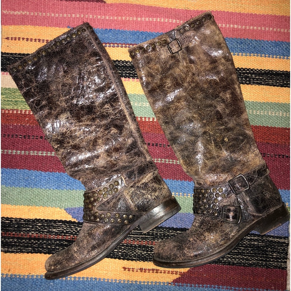 FRYE Women’s Studded Tall Boots * Size 9 *